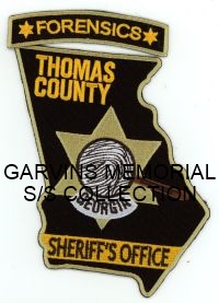 GEORGIA,A,THOMAS COUNTY SHERIFF OFFICE FORENSICES 1